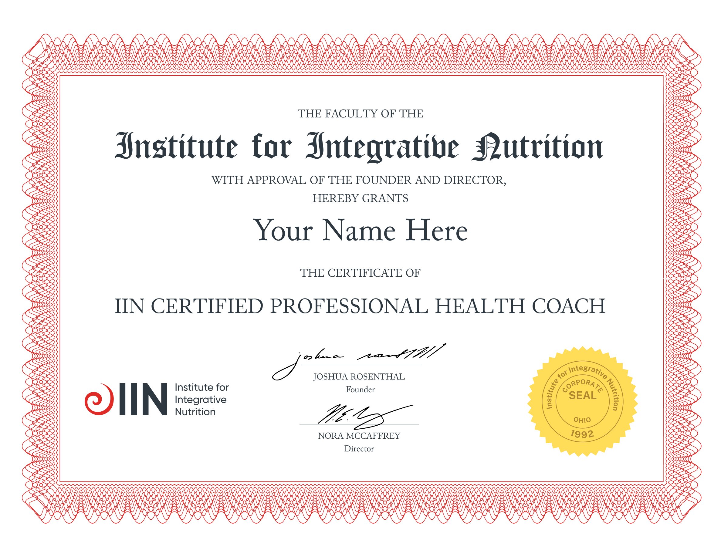 Introducing the New&nbsp;IIN Certified Professional Health Coach Certification and Digital Badge